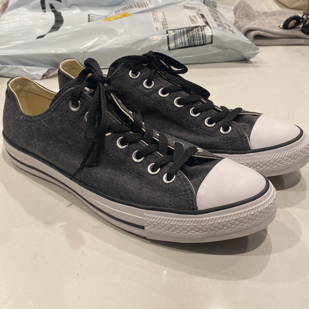 Grey Converse